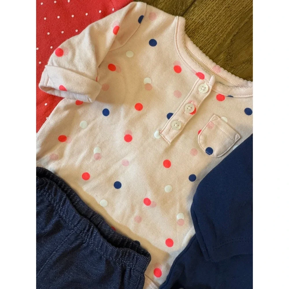 Baby‎ Girl 3 Months Outfits Pants Bodysuits Shirts Long Sleeve Clothes Lot Dog